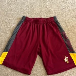 Youth cavs athletic shorts